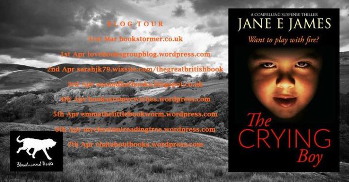 The Crying Boy blog tour banner
