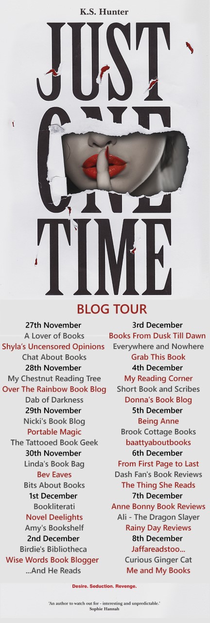 Just One Time blog tour