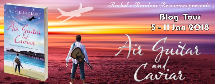 Air Guitar and Caviar blog tour banner