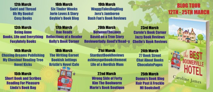 The Best Boomerville Hotel blog tour