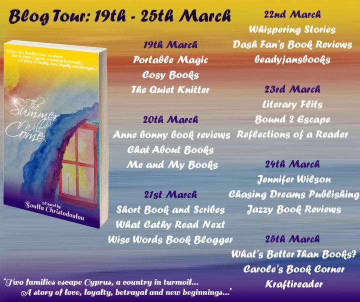 The Summer Will Come blog tour