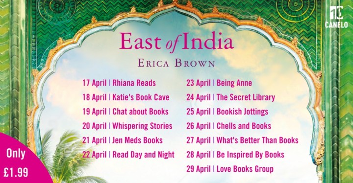 East Of India blog tour