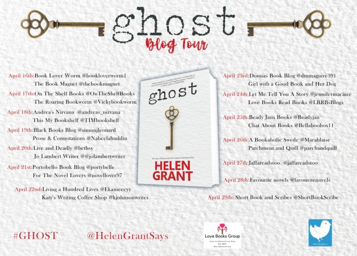 Ghost blog tour