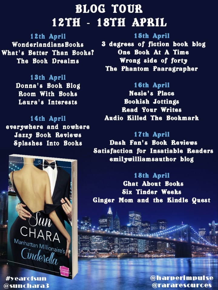 Manhattan Millionaires Cinderella blog tour