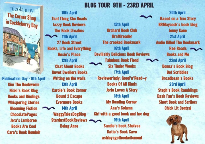 The Corner Shop In Cockleberry Bay blog tour