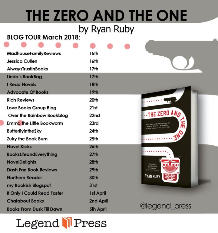 Zero and the One blog tour