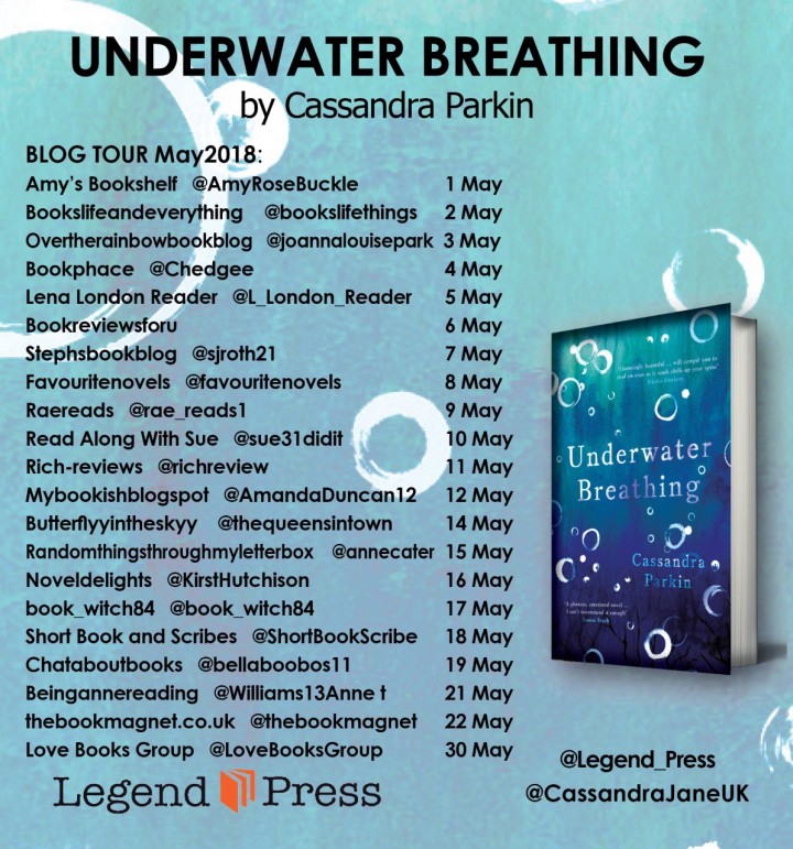 Underwater Breathing blog tour