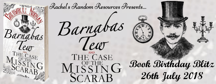 Barnabas Tew and the Case of the Missing Scarab banner