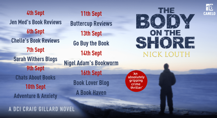 The Body on the Shore blog tour