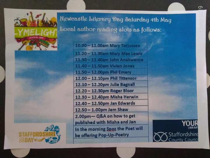 Literary Day line up