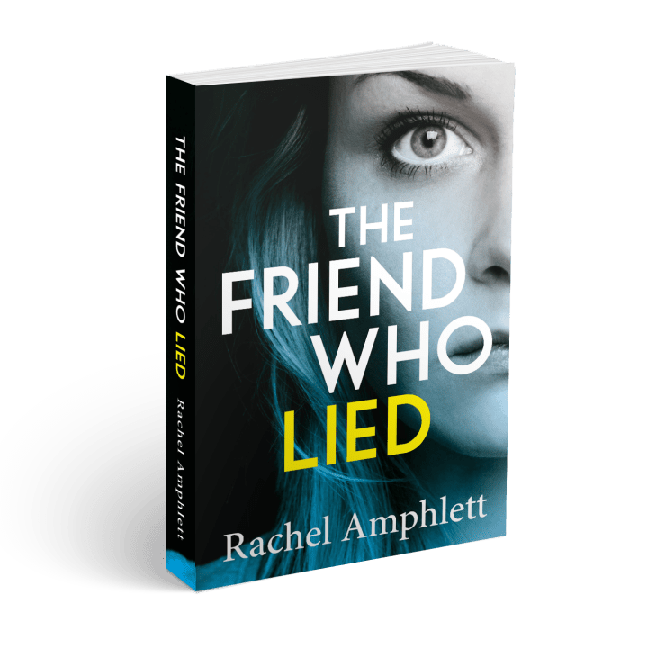 The Friend Who Lied Cover 3D wtih spine