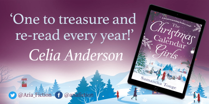 The Christmas Calendar Girls banner quote